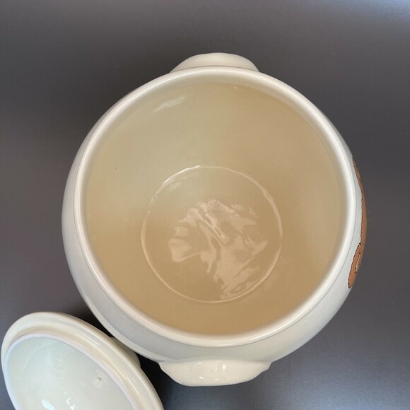 Vintage Treasure Craft Cookie Jar Canister Teddy Bear approx. 9" High - Picture 6 of 9